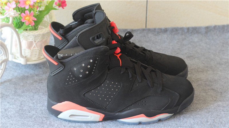 Authentic Air Jordan 6 Retro Black Infrared